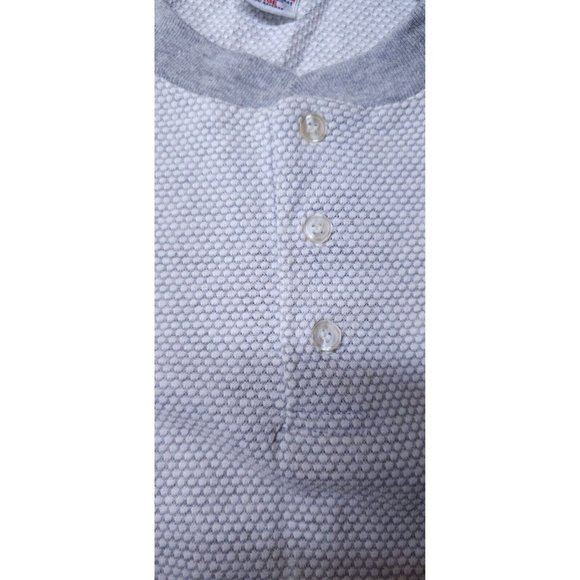 4CO Mens Large Grey Octagon Pattern City Of Los Angeles Short Sleeve Polo Shirt - Picture 15 of 15